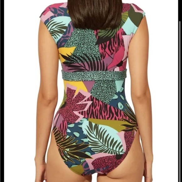 Bleu By Rod Beattie Jungle Book One-Piece Swimsuit - Multicolor - 6 - New - Picture 2 of 3